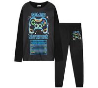CityComfort Pyjama Garçon Gaming, Ensemble Pyjama Enfant et Ado Long, Thème Jeu Vidéo pour Nuit ou Détente, Cadeau Gamer (9-10 Ans, Multi Gaming)
