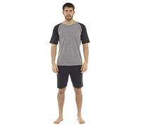 CityComfort Pyjama Homme, Pyjama Short Homme, Vêtements de Nuit Coton M-3XL (Gris, L)