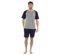 CityComfort Pyjama Homme, Pyjama Short Homme, Vêtements de Nuit Coton M-3XL (Navy, M)