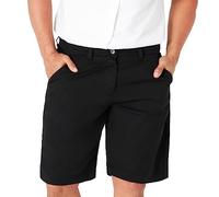 CityComfort Short Homme Coton, Shorts et Bermudas Homme avec Poches, Short Chino Bermuda Homme Vêtements Été Adulte Ado Garcon Tailles M-3XL (Black, XL)