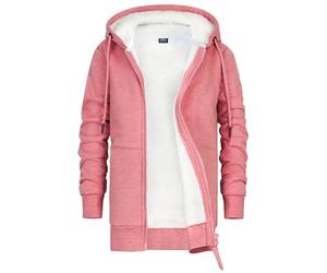 CityComfort Sweat à Capuche Enfant Zippé Veste Polaire Doublée Hoodie Pull Polaire Zippé Veste Fourrée Blouson Doublé Vêtement Hiver Chaud Enfant Ado 5-15 Ans (Gris foncé, 7-8 Ans)