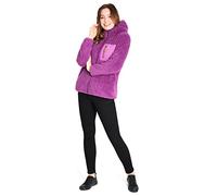 CityComfort Sweat Polaire Femme, Sweat Peluche en Sherpa S-XL (Violet, S)