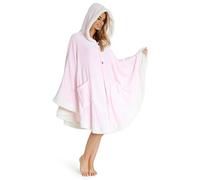 CityComfort Sweat - Pull Plaid Femme en Polaire - Plaid Manches Femme (Rose,Taille Unique)