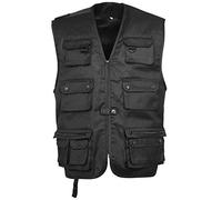 Cityguard - Gilet Reporter uni Kaki Cityguard-S