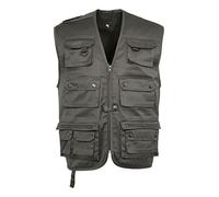 Cityguard - Gilet Reporter uni Kaki Cityguard-S