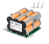 CITYORK 21,6 V 4000 mAh Batterie de Rechange Compatible avec Tineco Floor One S5/S5 Pro 2/Floor One S5 Smart/S5 Steam Cordless Vacuum Cleaner