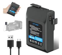 CITYORK Batterie 95 Wh V-Mount/V-Lock pour Sony BP-95W avec chargeur d'entrée USB-C et câble USB-C, compatible avec caméscope Sony, caméra vidéo, diffusion vidéo, lumière LED BP-95W