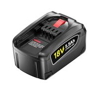 CITYORK Batterie de rechange 5500 mAh 18 V pour Bosch PBA PSB PSR, pour outils verts 18 V Home & Garden & Gardena Gloria 18VSystem AL1880CV AL1810CV AL18815CV AL1830CV (ne convient pas pour Bosch