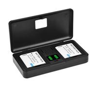 CITYORK EA-BP70A Lot de 2 batteries de rechange pour appareil photo Samsung BP-70A ES73 ES74 PL80 PL100