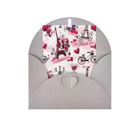 Cityscape Paris Tour Eiffel France Impression verticale Papier vierge Vacances de vœux de remerciement pour vous (carte d'anniversaire Thinking Of You)