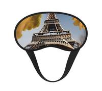 Cityscape Paris Tour Eiffel France Masque de sommeil réglable pour dormir confortable sans pression et respirant