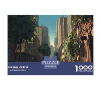 Cityscape Puzzle Adulte 1000 Pièces Beaux paysages De Qualité Supérieure : Maîtrisez Le Défi du Puzzle Difficile - pour Un Large Panel Dès 14 Ans 38x26cm/1000pcs