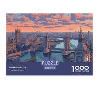 Cityscape Puzzle Adulte 1000 Pièces Beaux paysages L'Excellence d'un Challenge À Visée Éducative - Pensé pour Homme, Femme Et Un Public Adolescent/Adulte 70x50cm/1000pcs