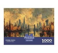 Cityscape Puzzle pour Adultes - 1000 Pièces Beaux paysages L'Excellence des Puzzles Difficiles en Défi - Un Cadeau D'Exception pour Adultes Et +14 Ans 52x38cm/1000pcs
