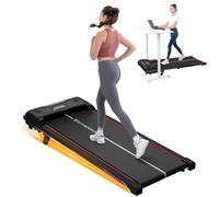 CITYSPORTS Tapis de Course Inclinable 8-10%, Tapis de Marche Électrique 1-6 km/h avec Écran LED et Télécommande, Tapis Roulant Silencieux pour la Maison et Le Bureau