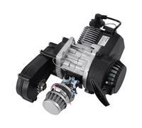 CITZOOSARL 49 CC Moteur 2 Temps Pull Start Moteur Pocket Pit Pullstart Carburateur Filtre À Air Tête,Chaîne Engine Motor Kit Pour Pocket Bike, Mini Dirt Bike