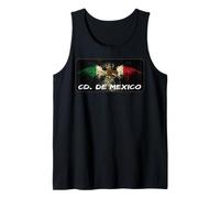 Ciudad de México License Plate Souvenir Mexican Funny Débardeur