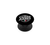 Ciudad Juarez Mexico City Drapeau Mexicain PopSockets PopGrip Adhésif