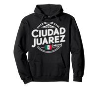 Ciudad Juarez Mexico City Drapeau Mexicain Sweat à Capuche