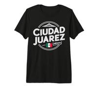 Ciudad Juarez Mexico City Drapeau Mexicain T-Shirt Haut de Gamme