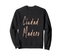 Ciudad Madero Mexico Design Vintage élégant Sweatshirt