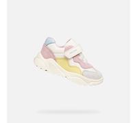 Geox Garçon Fille B Ciufciuf Girl B Basket, Rose Blanc cassé, 27 EU