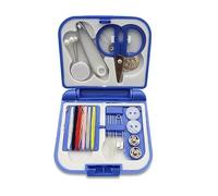 CIV Kit de couture de voyage - Ensemble complet pour réparations rapides, compact et portable (rose)