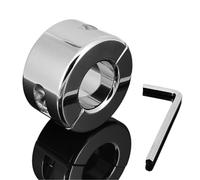 Civière à billes en acier inoxydable, SeLgurFos anneau de testicule lourd anneau de gland d'extenseur de testicule anneau de pénis jouets sexuels érotiques pour hommes (small)