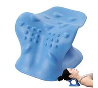 Civière de colonne cervicale, relaxant du cou et des épaules | Oreiller relaxant pour masseur de cou et d'épaules | Oreiller extensible pour colonne cervicale pour employés, personnes sédentaires, étu