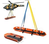 Civière de panier de sauvetage portable avec design détachable pour les opérations d'urgence et de sauvetage d'hélicoptère