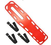 Civière de planche vertébrale portative légère avec sangles-panneau arrière EMT Durable for le Transport des patients et les opérations aquatiques(Orange02)