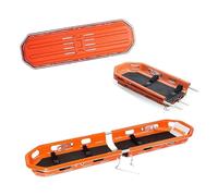 Civière de sauvetage d'urgence médicale de type panier, civière pliable portable détachable avec élingue spéciale, adaptée au sauvetage en mer/air/montagne/lutte contre les incendies/en plein air