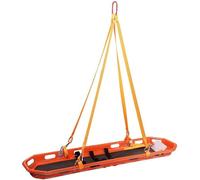 Civière de sauvetage en inox, civière d'urgence à air comprimé, civière de sauvetage suspendue, planche à roulettes avec accessoires, 600 livres