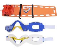 Civière de sauvetage flottante avec support de tête et attelle de cou, sangles d'immobilisation de la colonne vertébrale pour le sauvetage d'urgence dans les piscines, hôpitaux, cliniques et