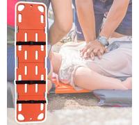 Civière de Sauvetage Pliable Universelle - Planche Dorsale de Premiers Secours Portable, adaptée à l'eau, aux Premiers Secours de sécurité et aux urgences, Conception en Quatre Parties pour