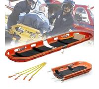 Civière de sauvetage portable avec sangles - civière d'urgence amovible pour hôpitaux, écoles et terrains de sport