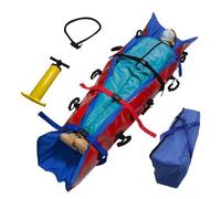 Civière de secours en TPU thermoformée, capacité de charge 160 kg, prévention des blessures secondaires, avec étui de transport, for ambulances et pompiers