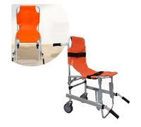 Civière d'escalier, chaise de sauvetage pliante en alliage d'aluminium, chaise pliante de haut en bas, capacité de charge, élévateur médical pliable for ambulance, fauteuil roulant d'escalade portable