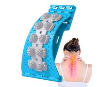 Civière Dorsale Pour Soulager La Colonne Vertébrale - 4 Niveaux De Civière Réglable | Planche À Croquer Orthopédique Matériau PP Robuste De 580 G Rouleau De Massage Ergonomique Idéal Pour La Sténose