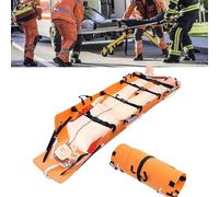 Civière d'urgence médicale portable pliable pour les opérations de sauvetage, convient pour les situations d'ambulance et de sauvetage d'incendie