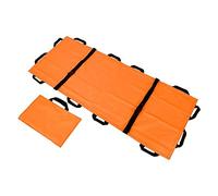 Civière d'urgence portable étanche avec sac à main et 12 poignées pour hôpital, salle de sport, ambulance