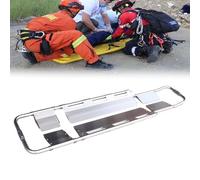 Civière Médicale Brancard Portable, Brancard Médical, Brancard De Transport Pour Patients, Brancard Pliant, Capacité De Charge 350 Lb, Brancard À Aubes Pliable En Aluminium(6pcs)