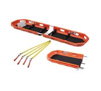 Civière Médicale Civière de sauvetage multifonctionnelle, avec sangle spéciale, pour sauvetage aérien, maritime et en montagne, capacité de charge : 260 kg, orange