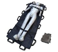 Civière Médicale Civière De Secours D'urgence, Civière Souple Pliable Avec 12 Poignées, Civière Médicale Portable De Transport De Patients Avec 2 Sangles Fixes Pour Hôpital, Clinique, Domicile, Salles