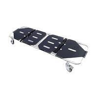 Civière Médicale Civière Pliante Portative - Civière Pliable En Aluminium Dur, Compacte Pour La Recherche Et Le Sauvetage, Pour Le Déplacement Du Dos, Adaptée Hôpitaux