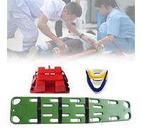 Civière Médicale Planche Dorsale D'urgence Portable À Plusieurs Trous, Civière De Sauvetage Légère, Système De Fixation Avec Sangles Réglables, Adaptée Au Personnel De Premiers Secours Aquatiques Et A