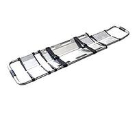 Civière médicale pliable portative de transport de patient de taille de voyage de longueur réglable avec le mécanisme de charnière détachable civière portative, aluminium