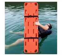 Civière pliable avec colonne vertébrale réglable et sangles, équipement de sauvetage d'urgence portable pour le camping, les écoles et la sécurité communautaire