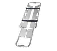 Civière Pliante, Brancard Pliant. Civière portative en alliage d'aluminium, civière médicale d'urgence, civière de voyage à longueur réglable(A)