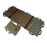 Civière Pliante, Brancard Pliant. Civière souple portable avec sac à main for hôpitaux, salles de sport et ambulances(Green)